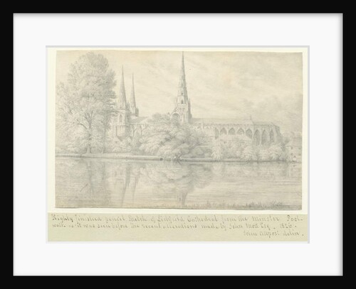 Lichfield Cathedral - South West View by John Allport