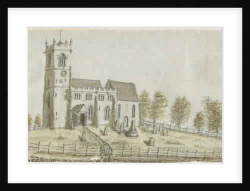 Kings Bromley Church by Stebbing Shaw