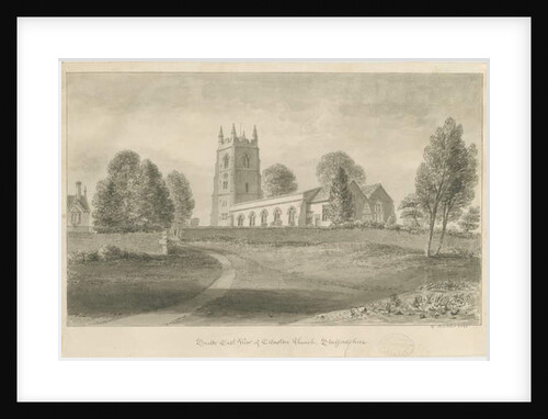 Ellastone Church by George Buckler