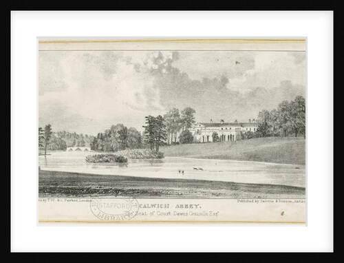 Ellastone - Calwich Abbey by School English