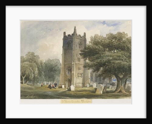 Ellastone Church by Lewis John Wood