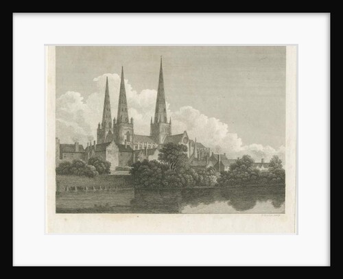 Lichfield Cathedral - South West View by Bartholomew Howlett