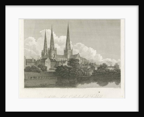 Lichfield Cathedral - South West View, 1796 by Bartholomew Howlett