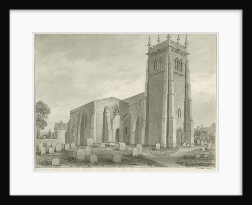 Leek Church by John Buckler