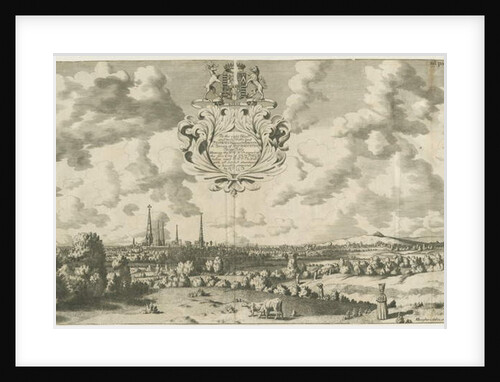 Lichfield - West North West Prospect by Michael Burghers