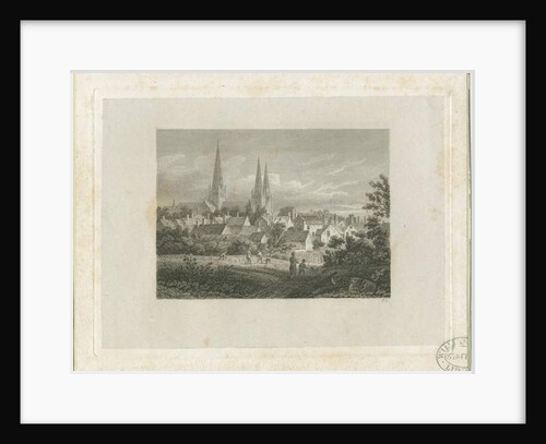 Lichfield Cathedral - North North West view by James Storer