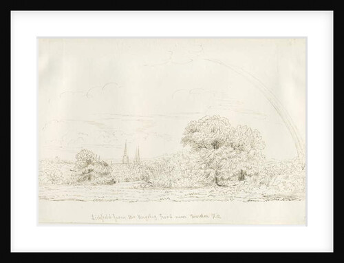 Lichfield - North View by Henry Curzon Allport