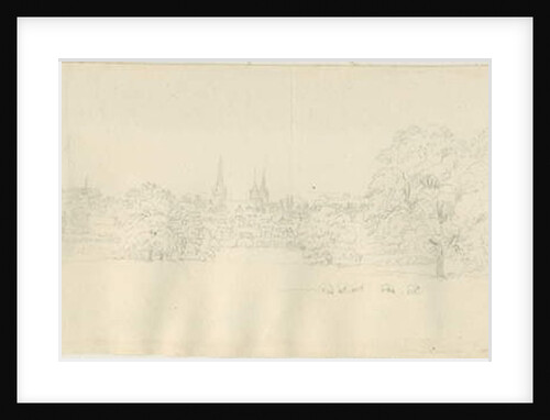 Lichfield - North View by Henry Curzon Allport