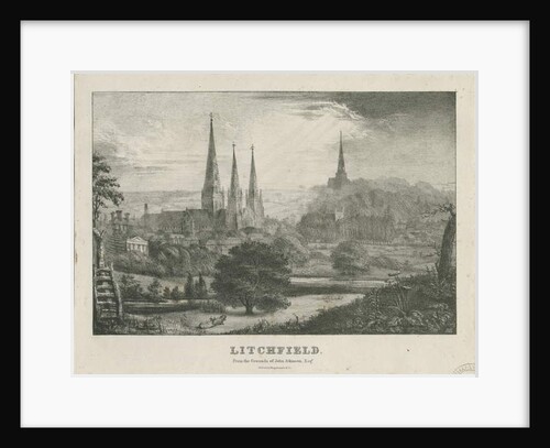 Lichfield - North West View by School English