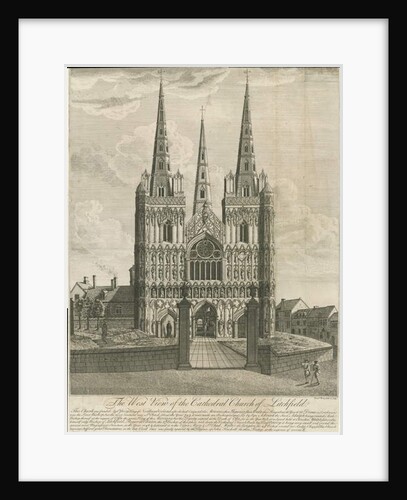 Lichfield Cathedral by Francis Perry