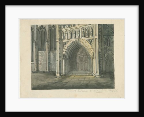 Lichfield Cathedral - South Transept by School English