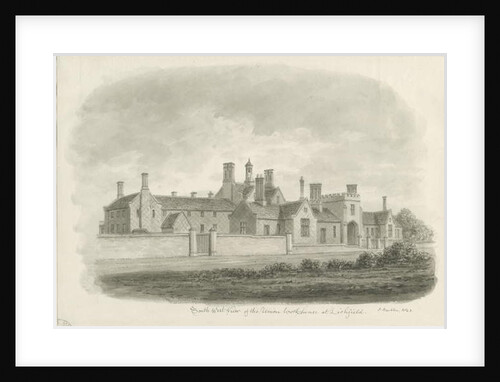 Lichfield - Union Workhouse by John Buckler