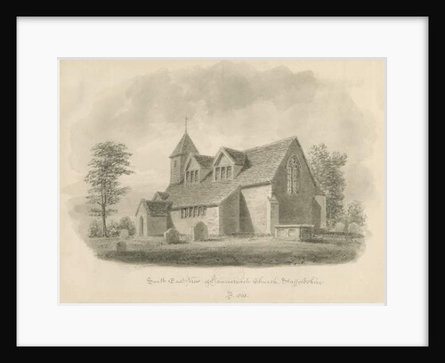 Hammerwich Church by John Buckler