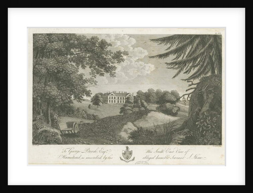 Hamstead Hall: engraving by Stebbing Shaw