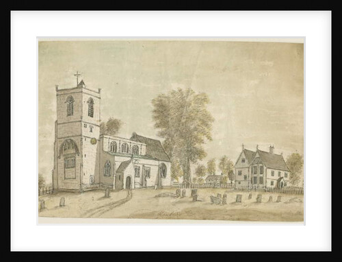 Hanbury Church by Stebbing Shaw