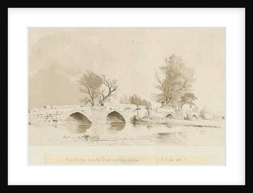 Handsacre - Old High Bridge by Thomas Peploe Wood