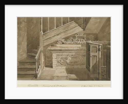 Handsworth - Monument of Sir William Stanford by Allen Edward Everitt