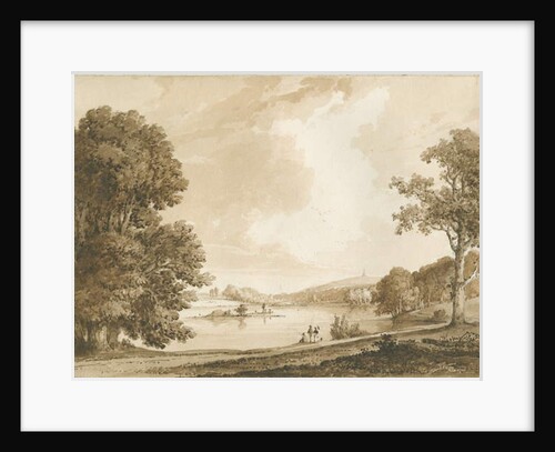 Hanford Church by Thomas Peploe Wood