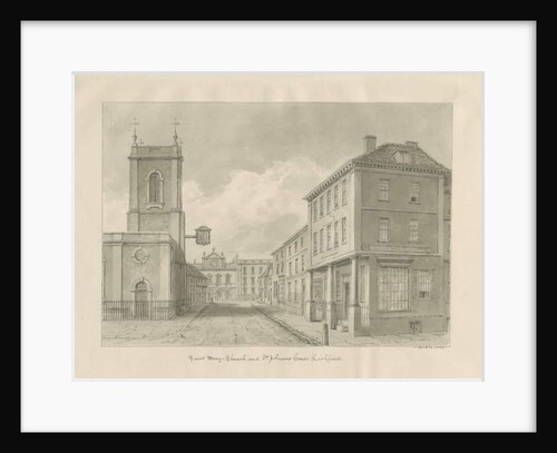 Lichfield - St. Mary's Church by John Buckler