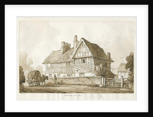 Haughton - Old Hall by Thomas Peploe Wood