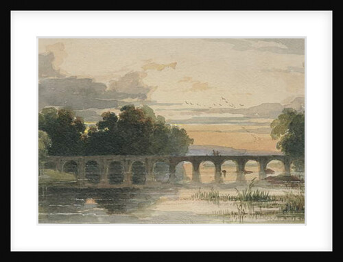 Shugborough Bridge by Thomas Peploe Wood