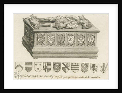 Lichfield Cathedral - Tomb of Lord Bassett by Stebbing Shaw