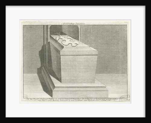 Canterbury Cathedral - Archbishop Langton's tomb chest by School English
