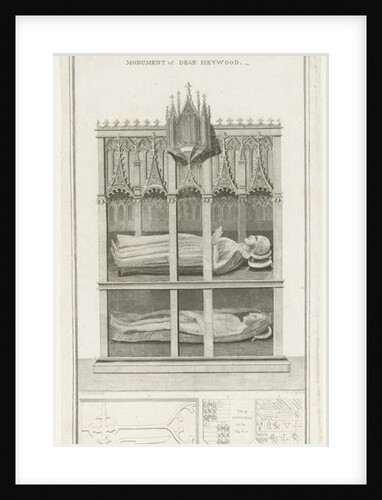 Lichfield Cathedral - Monument to Dean Heywood by Stebbing Shaw