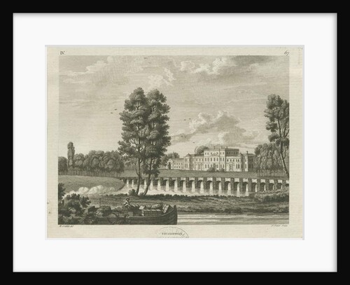 Shugborough Hall: engraving by James Fittler