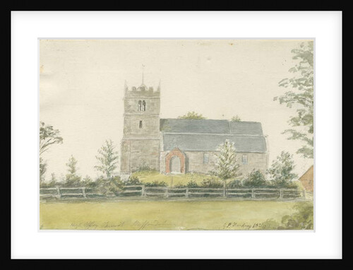 High Offley Church by George Perfect Harding