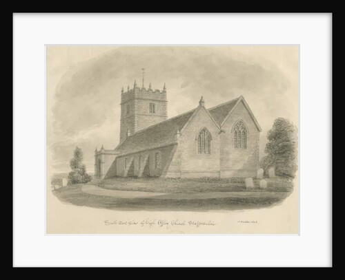 High Offley Church by John Buckler
