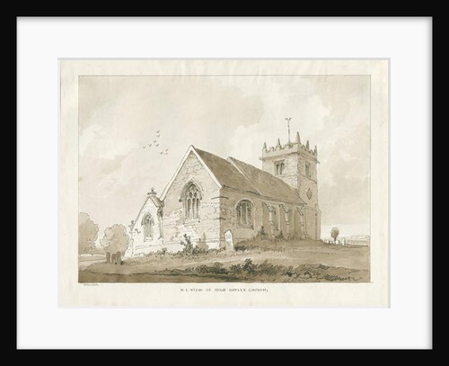 High Offley Church by Thomas Peploe Wood