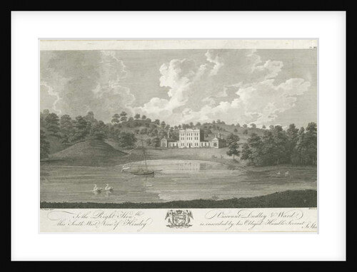 Himley Hall: engraving, nd [1762-1798] by Stebbing Shaw