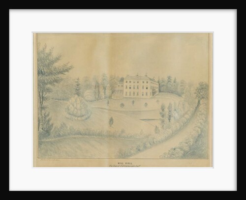 High Offley - Hill Hall by C.B Ash