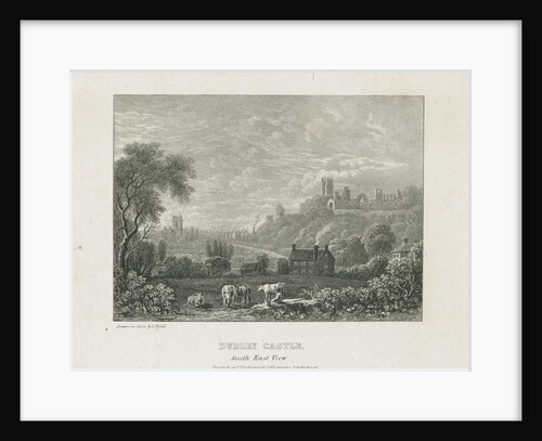Dudley Castle: copper-plate engraving by Michael Burghers