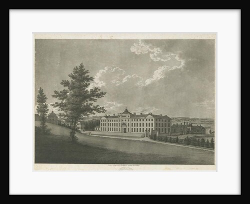 Soho Manufactory: aquatint engraving by Francis Eginton
