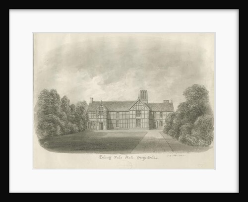 Sheriffhales Hall by John Buckler