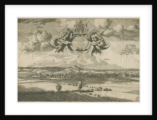 Stafford - East North East Prospect: engraving by Michael Burghers