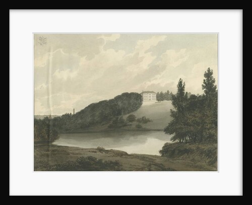 Soho - [Matthew Boulton's] House: water colour painting by Francis Eginton