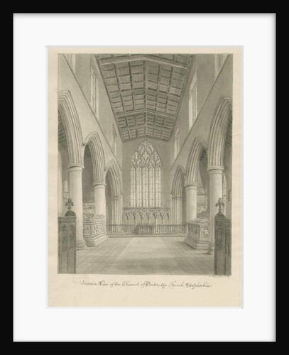 Interior of Penkridge Church by John Buckler