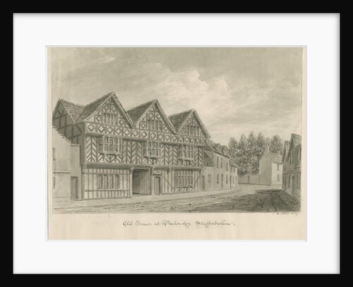 Penkridge Town - Old House by John Buckler