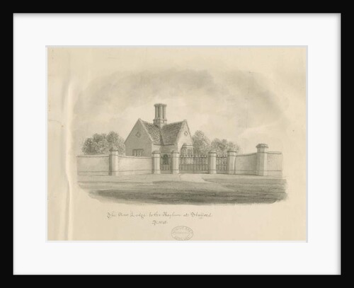 Stafford - New Lodge to the Asylum by John Buckler