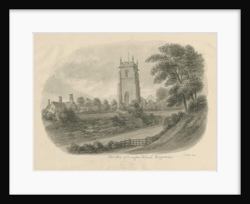 Longdon Church by John Buckler