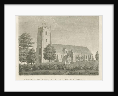 Longdon Church by Stebbing Shaw