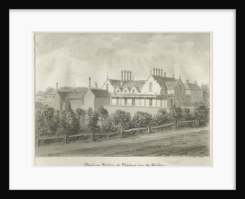 Stafford - Railway Station by John Buckler