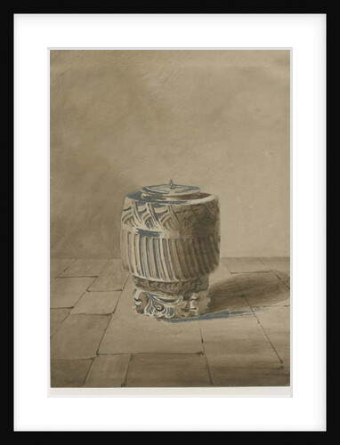 Font in Longdon Church by Allen Edward Everitt