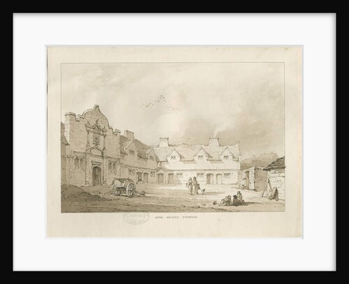 Stafford - Alms Houses by Thomas Peploe Wood