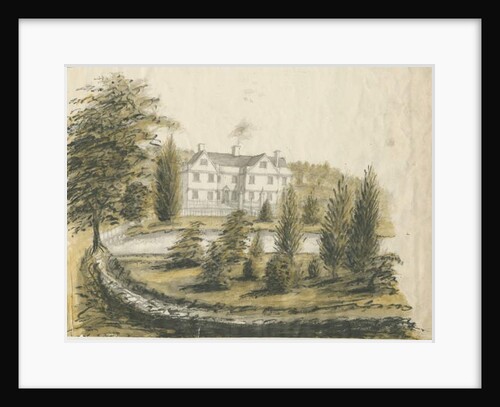 Madeley - Old House: water colour drawing by Stebbing Shaw