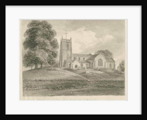 Madeley Church by John Buckler