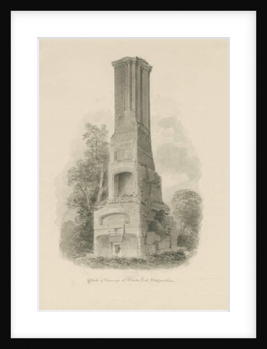 Pillaton Hall - Kitchen Chimney by John Buckler